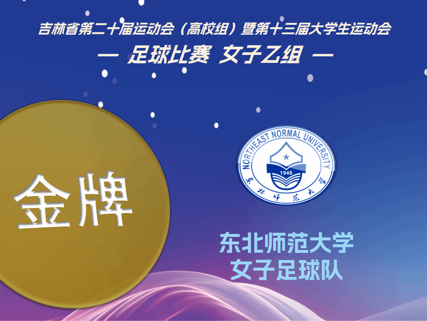 荣耀满载，无人可挡！东师女足完美战绩夺冠，登顶省运会三连冠之巅